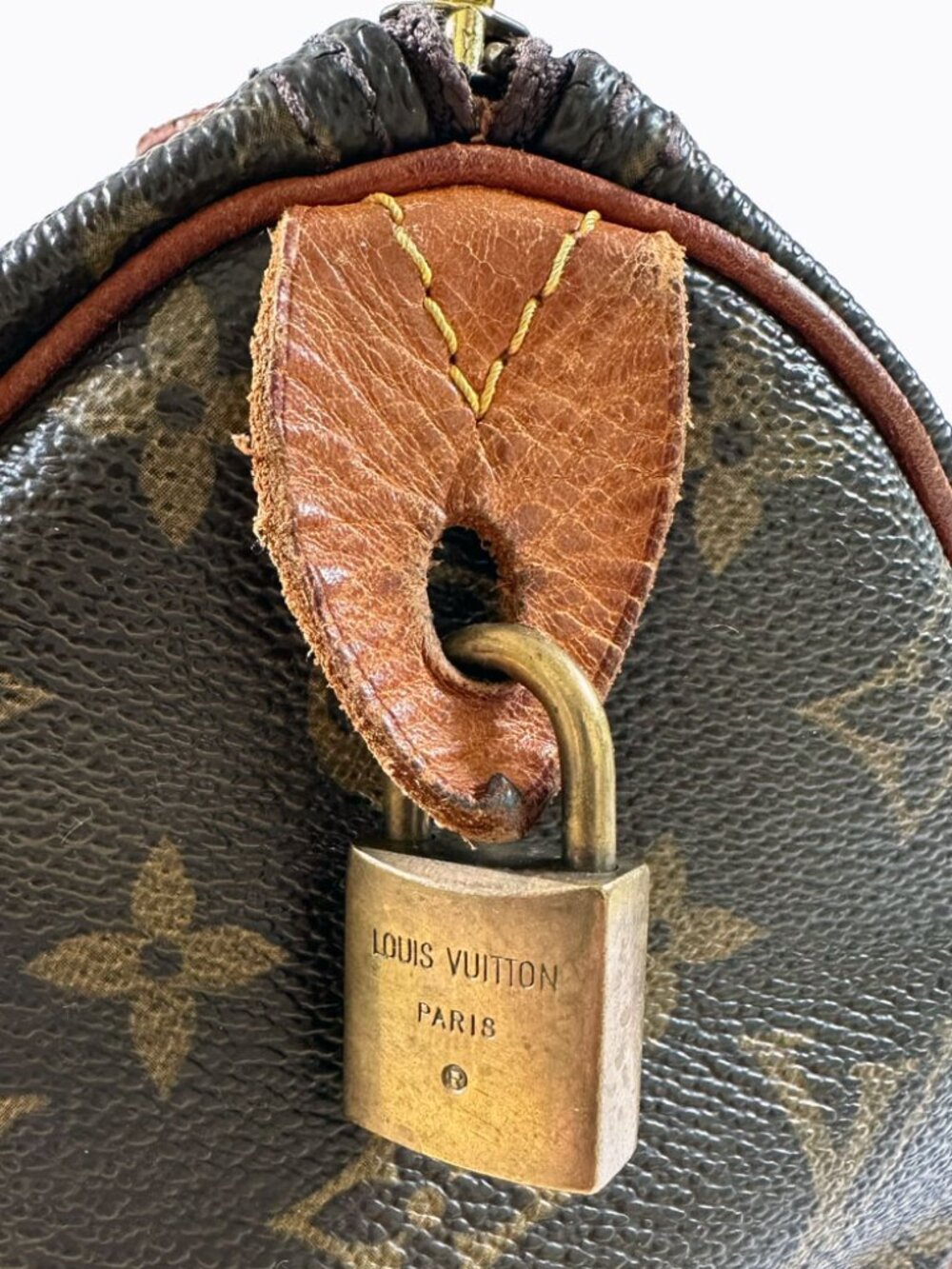 Auth Louis Vuitton Speedy 30 Monogram Vintage 1986 LegitGrails Certified 863 FC - Picture 15 of 16